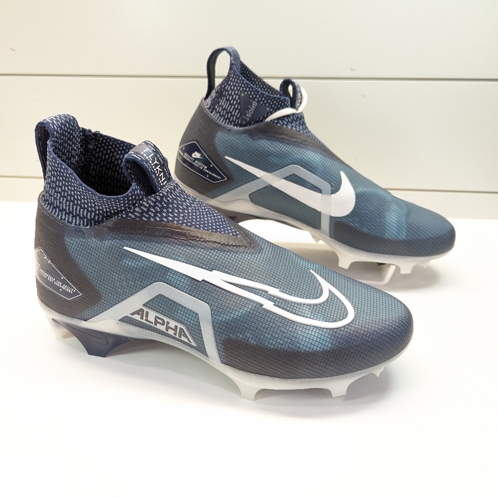 Nike Alpha Menace Elite 3 College Navy White Black Football cleats size Men's 7